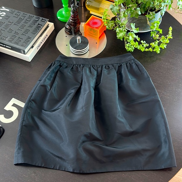 Prada Silk Black Bubble Skirt - Picture 1 of 9